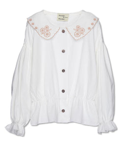 WANDER & WONDER- MINNIE BLOUSE IN VANILLA