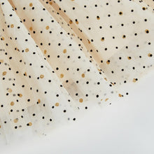 DOE A DEAR- CREAM POLKA DOT TULLE SKIRT