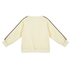 DOE A DEAR- CREAM BEAR SWEATER