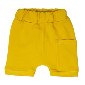 WEE MONSTER- BANANA YELLOW HAREM SHORTS