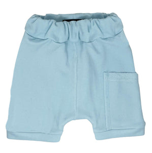 WEE MONSTER- CLOUD BLUE HAREM SHORTS