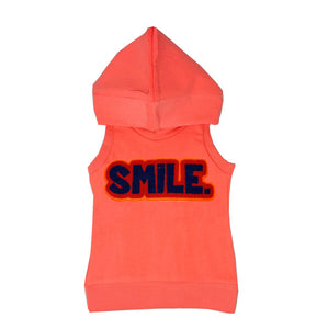 WEE MONSTER- NEON "SMILE" HOODIE VEST