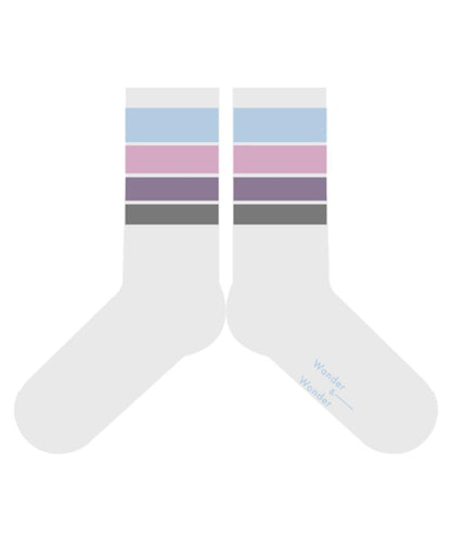 WANDER & WONDER- SUMMER STRIPE SOCKS