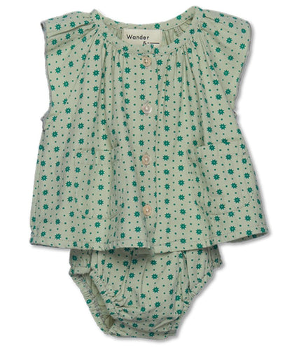 WANDER & WONDER- LAYETTE BABIES SET IN JADE TILE
