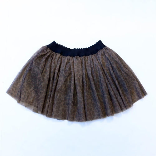 DOE A DEAR- LEOPARD ME TULLE SKIRT