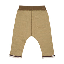 MINYMO- OLIVE PINESTRIPE JOGGERS