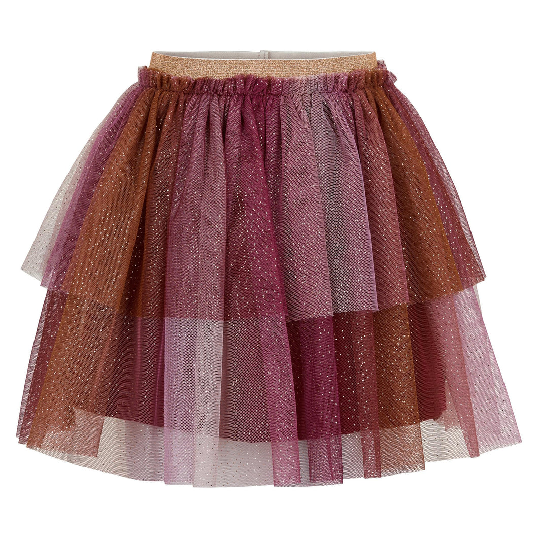 MINYMO- MULTI GLITTER TULLE SKIRT