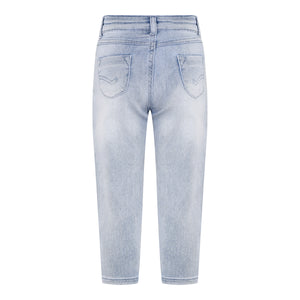 MINYMO- GIRLS LIGHT WASHED SWEAT DENIM