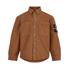 MINYMO- LONG SLEEVE CANVAS SHIRT IN GINGER