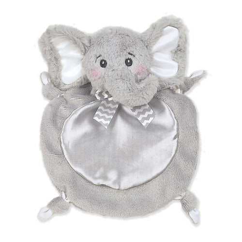 WEE LIL' SPOUT GRAY ELEPHANT BLANKIE