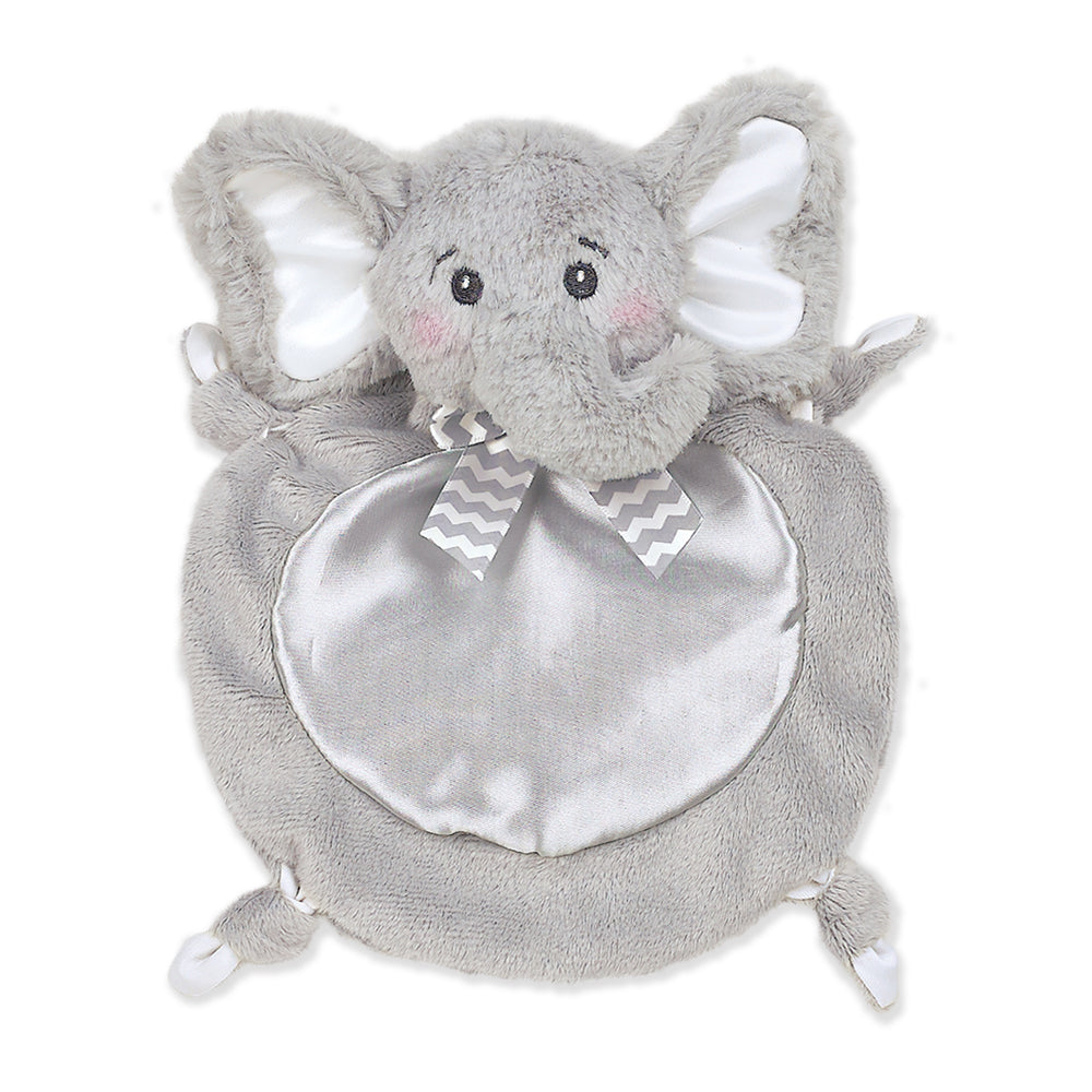 WEE LIL' SPOUT GRAY ELEPHANT BLANKIE
