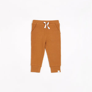 PETIT LEM- GOLDEN WHEAT MODAL RIB PANTS