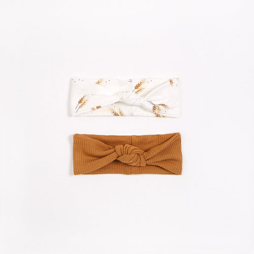 PETIT LEM- GOLDEN WHEAT HEADBANDS (2PC)
