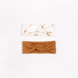 PETIT LEM- GOLDEN WHEAT HEADBANDS (2PC)