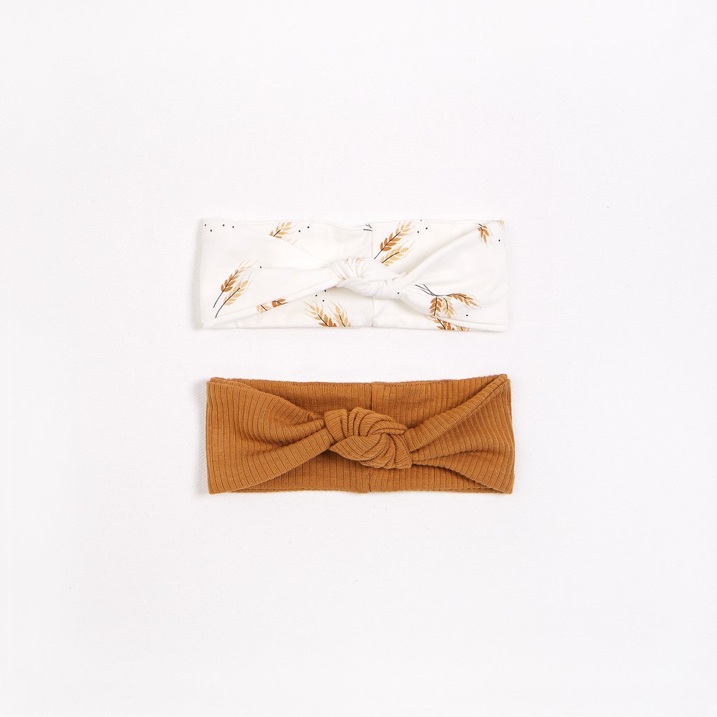 PETIT LEM- GOLDEN WHEAT HEADBANDS (2PC)