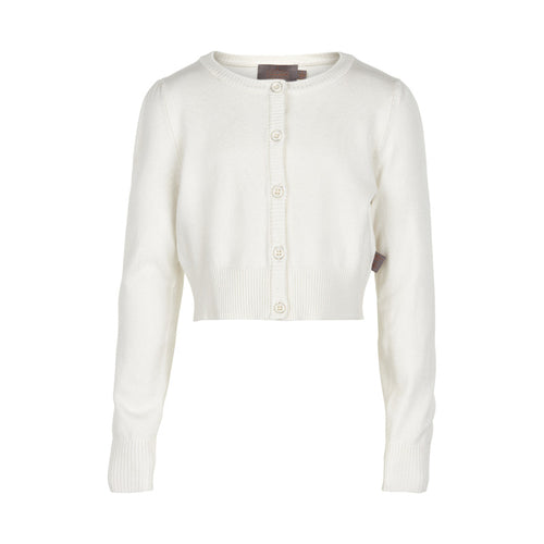 Girl’s short white cardigan from Creamie brand - Eli and Ella Rose