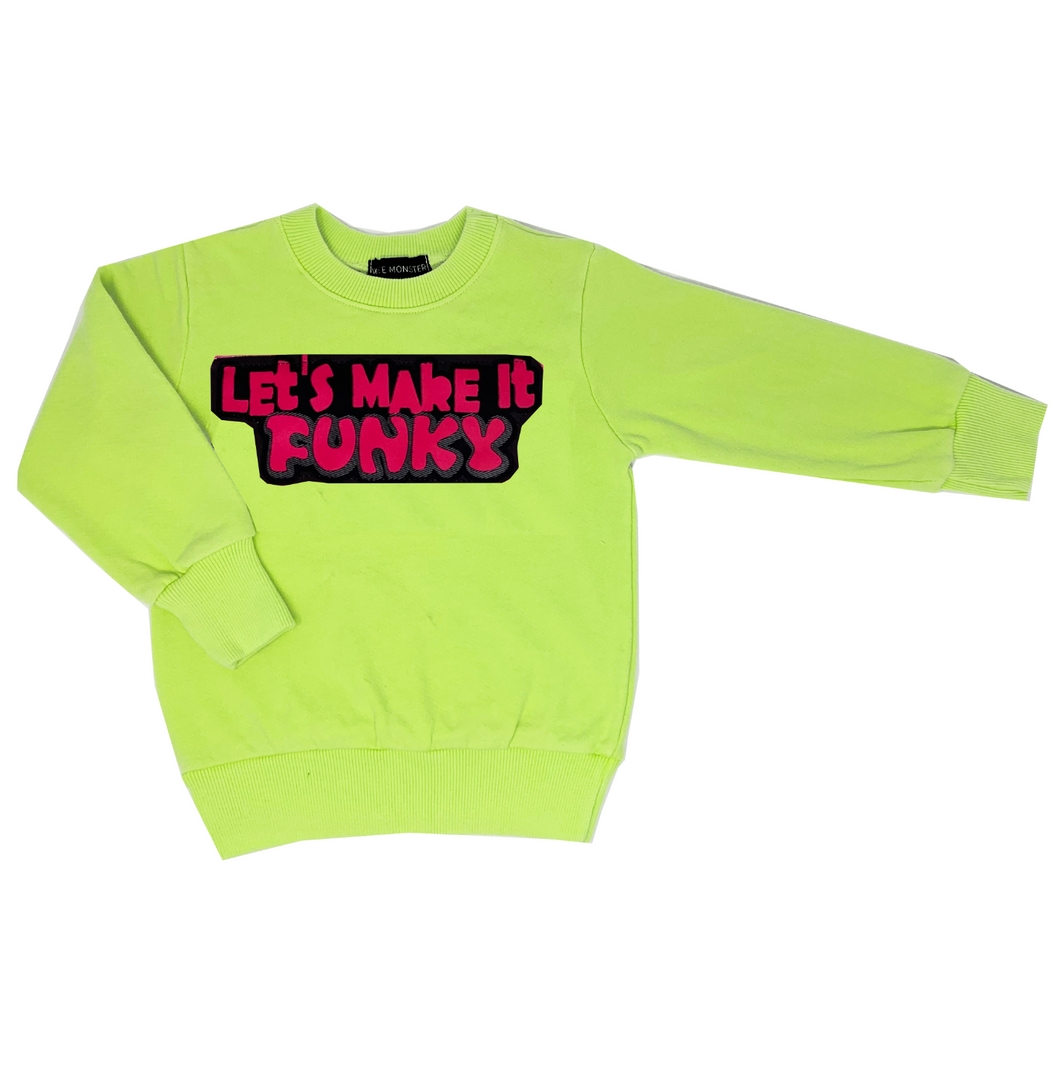 WEE MONSTER- NEON GREEN 