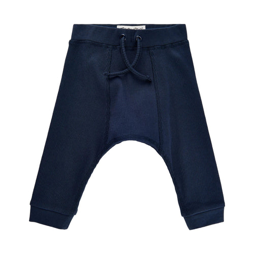 MINYMO- BASIC NAVY RIB PANTS