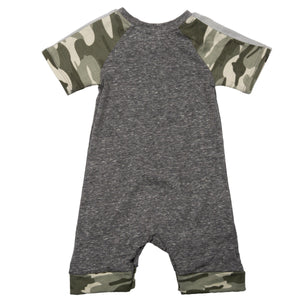 MIKI MIETTE - BABY BOY CAMO ROMPER