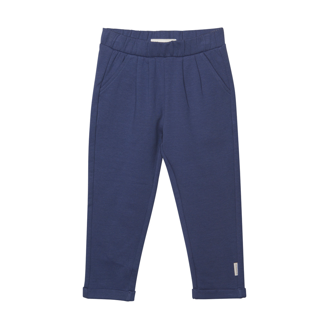 CREAMIE- VINTAGE INDIGO BLUE ORGANIC COTTON SWEATPANTS