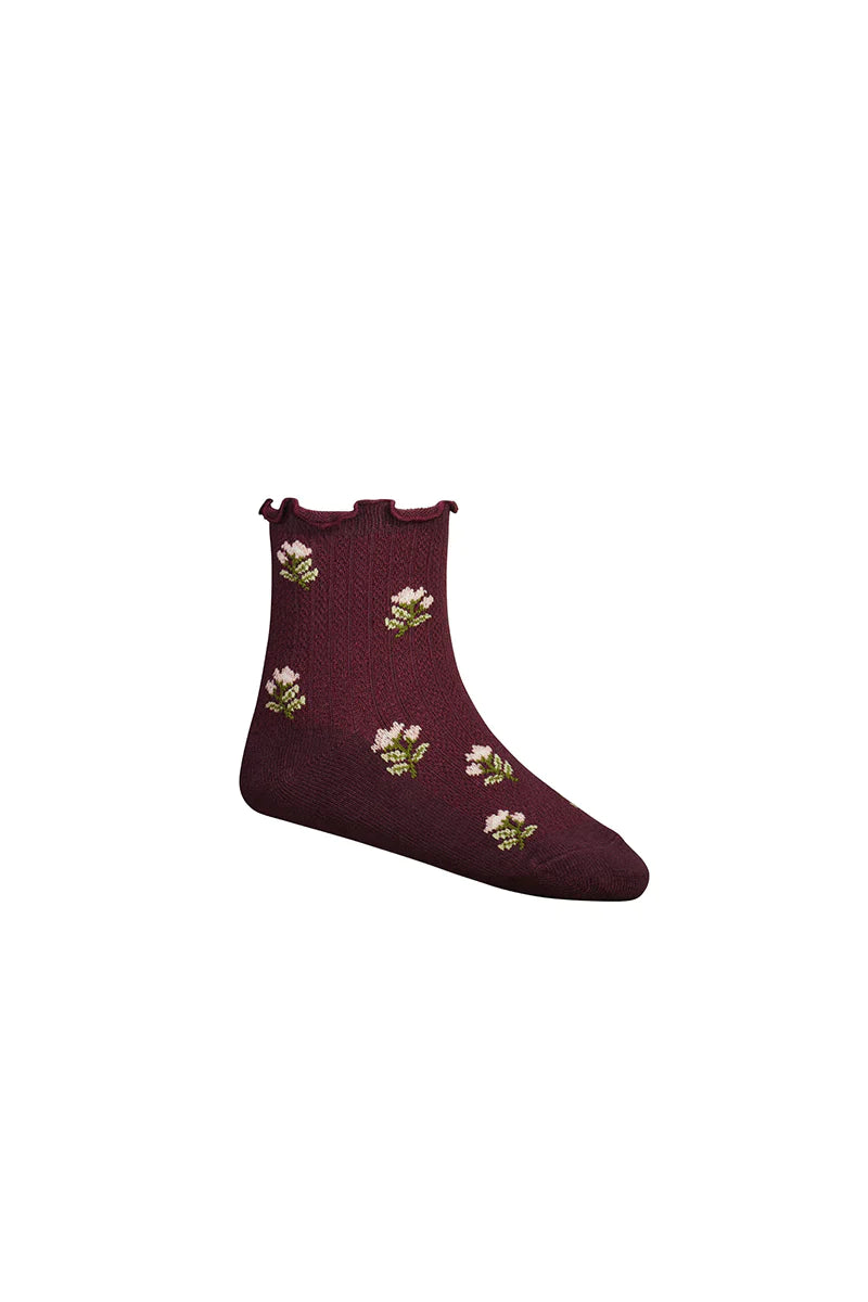 JAMIE KAY- ALLISON FRILL ANKLE SOCKS