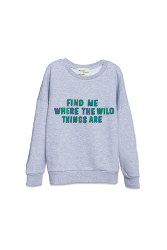 WANDER-N-WONDER- WHERE THE WILD THINGS ARE SWEATSHIRT