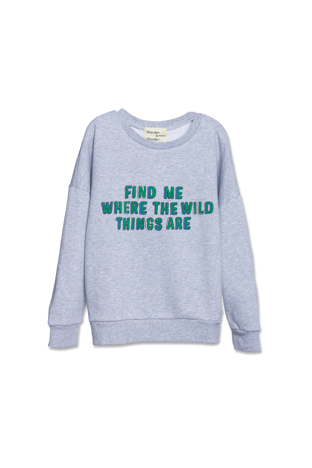 WANDER-N-WONDER- WHERE THE WILD THINGS ARE SWEATSHIRT