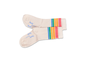 WANDER-N-WONDER- RAINBOW STRIPE SOCKS