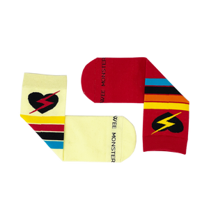 WEE MONSTER- UNISEX HEART SOCKS