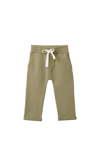 JAMIE KAY- ORGANIC COTTON JACK PANT - SEA GREEN