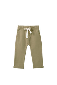 JAMIE KAY- ORGANIC COTTON JACK PANT - SEA GREEN