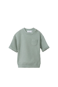 JAMIE KAY- ORGANIC COTTON WAFFLE EASTON TOP