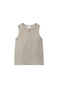 JAMIE KAY- JACK LINEN/COTTON TANK