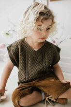 JAMIE KAY- LEO KNITTED VEST- PINE MARLE