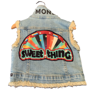 WEE MONSTER - "SWEET THING" DENIM VEST