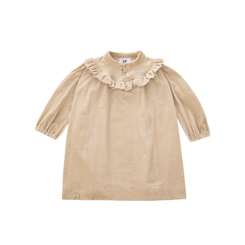 OMAMIMINI- CORDUROY SHIRT DRESS