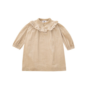 OMAMIMINI- CORDUROY SHIRT DRESS