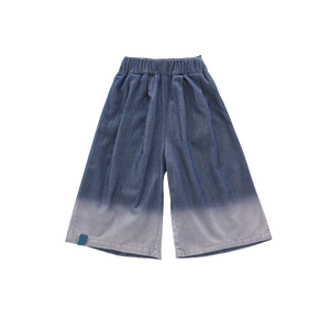 OMAMIMINI- DENIM WIDE PULL- ON PANTS