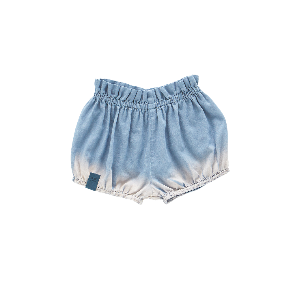 OMAMIMINI- BABY BLOOMERS IN CHAMBRAY