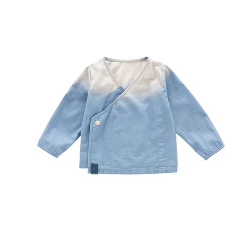 OMAMIMINI- DENIM KIMONO CARDIGAN IN CHAMBRAY