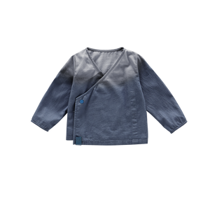 OMAMIMINI- DENIM KIMONO CARDIGAN IN NAVY
