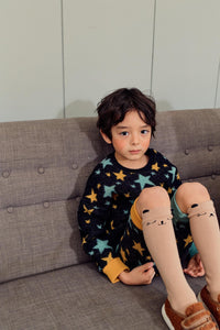 PETITE HAILEY- SAD HAPPY KNEEHIGH SOCKS