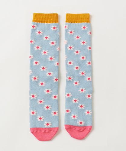 PETITE HAILEY- FLOWER KNEEHIGH SOCKS