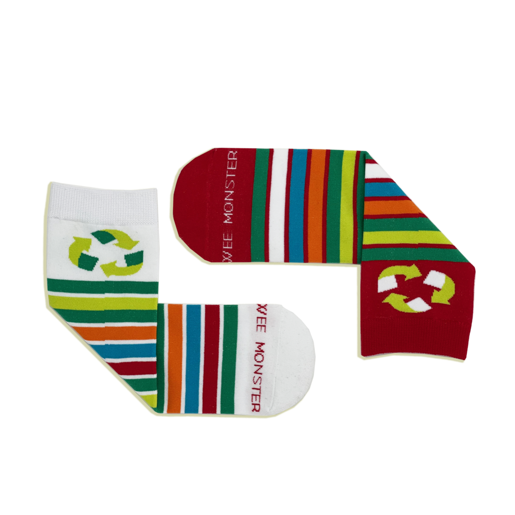 WEE MONSTER- UNISEX RECYCLER SOCKS