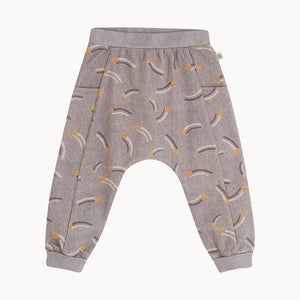 THE BONNIE MOB- STUDIO JOGGER TROUSER IN GREY DENIM