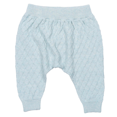 MIKI MIETTE- CLOUD BLUE KNIT PANTS