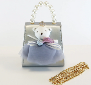DOE A DEAR- PRINCESS BEAR PURSE