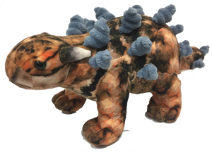 TEXAS TOY DISTRIBUTION- 15" ANKYLOSAURUS PLUSH DINOSAUR STUFFED ANIMAL