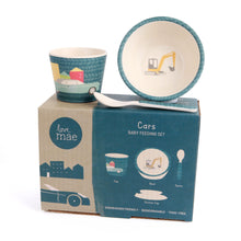 LOVE MAE- BABY FEEDING SET - CARS