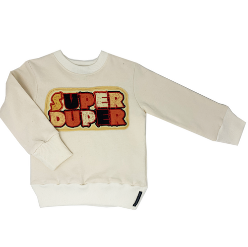WEE MONSTER- SUPER DUPER SWEATSHIRT